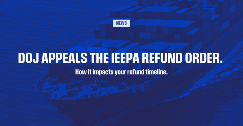 DOJ Appeals IEEPA Refund: How it impacts your refund timeline.